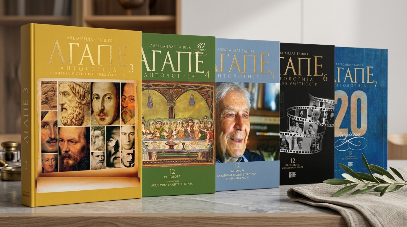 Књиге комплет Антологија 3 - 7